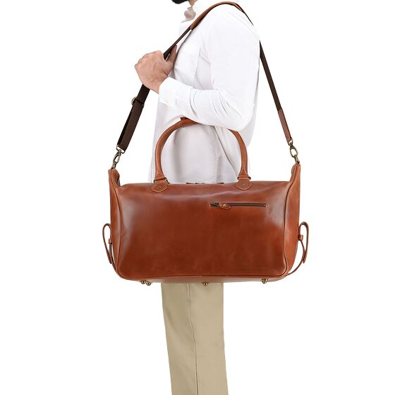 Buckle & Seam Sac de voyage Linwood en cuir 50 cm