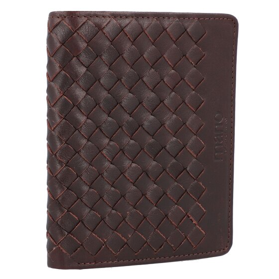 mano Don Luca Porte-monnaie en cuir 10 cm