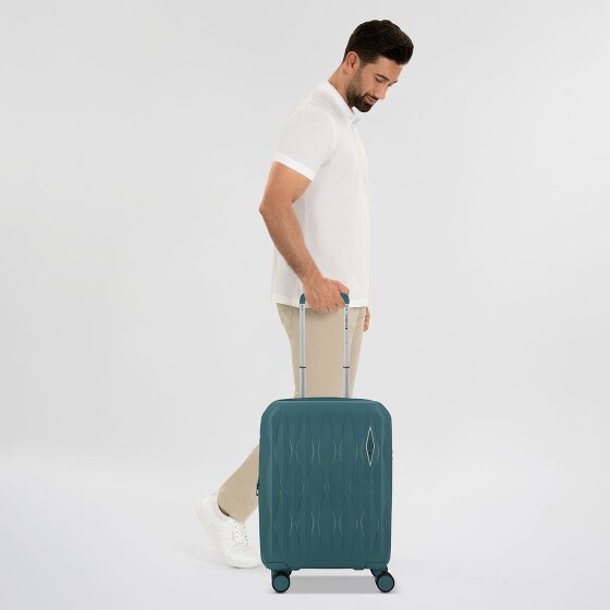 Gabol Infinity 4 roulettes Trolley de cabine 55 cm avec soufflet d'extension