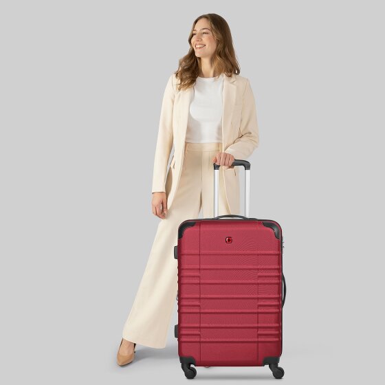 Wenger Amplar Evo 4 roulettes Trolley M 65 cm avec soufflet d'extension