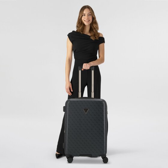 Guess Jesco 4 roulettes Trolley 64 cm avec soufflet d'extension