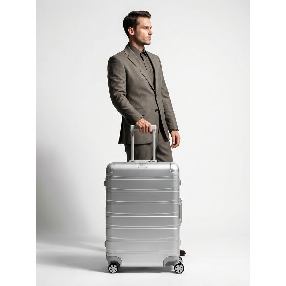 Redolz Pro Aluminium 4 roues valise cabine M 66 cm