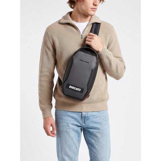 Piquadro Sling Bag Rover en cuir, 29 cm