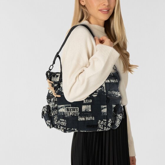 Desigual Newspaper Arica Sac à bandoulière 30 cm