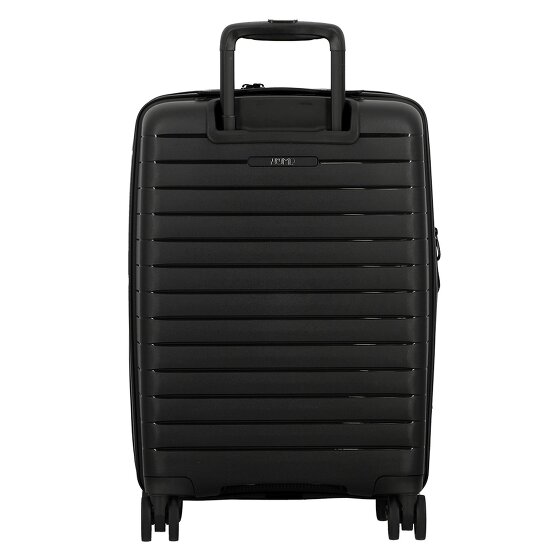 Jump Striper 4 roulettes Trolley de cabine 55 cm avec soufflet d'extension