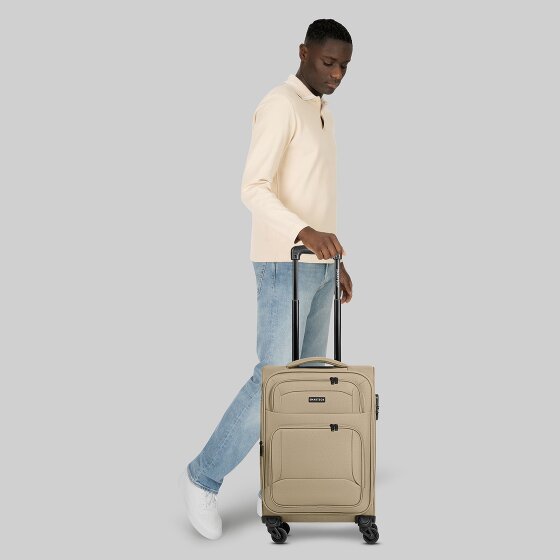 Smartbox Edition 04 4 roulettes Trolley de cabine 55 cm avec soufflet d'extension