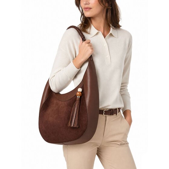 Guess Sac à bandoulière Cuir véritable 27 cm