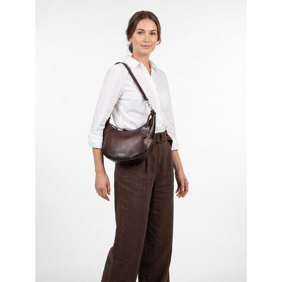 Burkely Ledger Sac à bandoulière Cuir véritable 30 cm