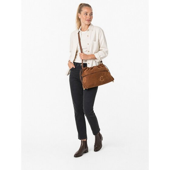 Coccinelle Lidia Sac à bandoulière Cuir véritable 40 cm