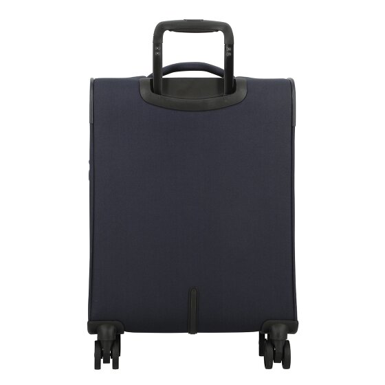 Jump Monthélys 4 roulettes Trolley de cabine 55 cm avec soufflet d'extension