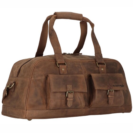 Greenland Nature Montenegro Weekender Sac de voyage en cuir 60 cm