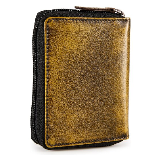 Greenburry Destressed Porte-monnaie Protection RFID Cuir 10.5 cm