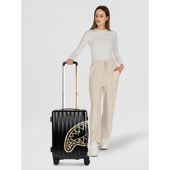 Sprayground That Gold Drap 4 roulettes Trolley de cabine 52 cm