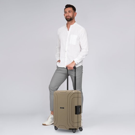 Redolz Essentials 15 4 roues trolley cabine 55 cm avec fermeture à trois points