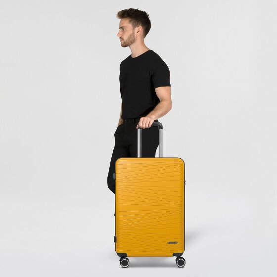 Franky Dallas 3.0 4 roues trolley M 65 cm avec soufflet d'extension