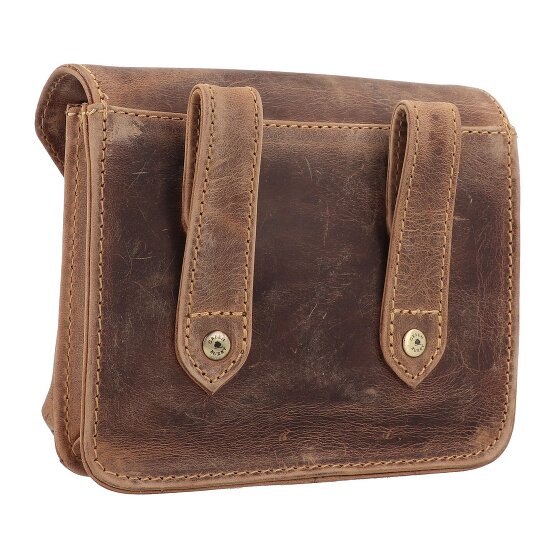 Greenburry Sac banane vintage en cuir 15 cm