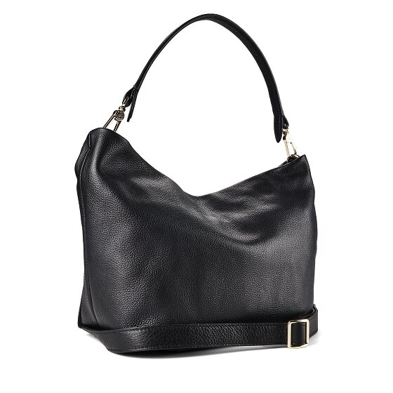abro Ebony Sac à bandoulière Cuir véritable 39 cm