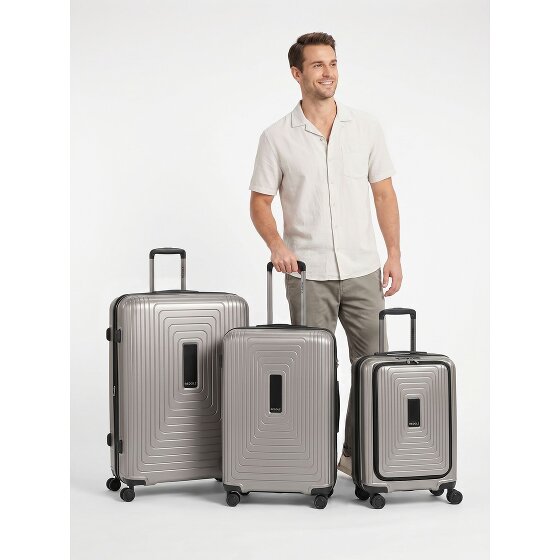 Redolz Essentials 14 4 roues Set de valises 3 pièces avec soufflet d'extension