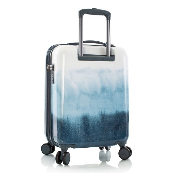 Heys Black Camo 4 roulettes Trolley de cabine S 53 cm avec soufflet d'extension
