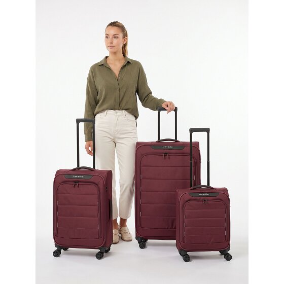 Travelite Skaii 4 roues Set de valises 3 pièces avec soufflet d'extension