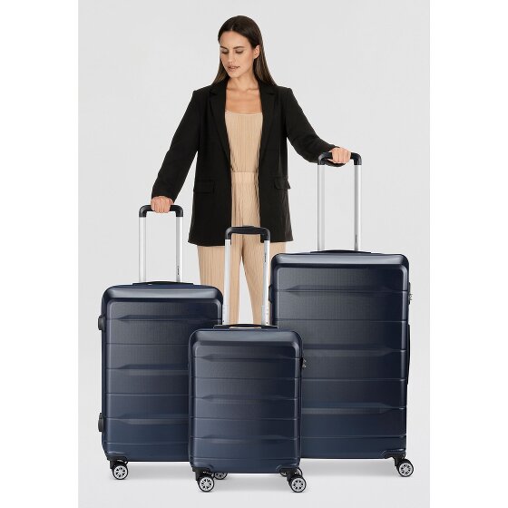 Benzi 5583 4 roulettes Set de valises 3 pièces