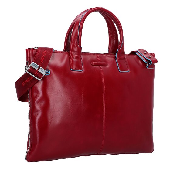 Piquadro Blue Square Porte-documents en cuir 42 cm Compartiment pour ordinateur portable