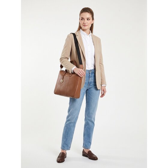 Braun Büffel Hanna Sac de shopper Cuir véritable 39 cm Compartiment ordinateur