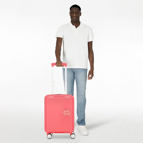 American Tourister Soundbox Mini 4 roulettes Trolley pour enfants 47 cm