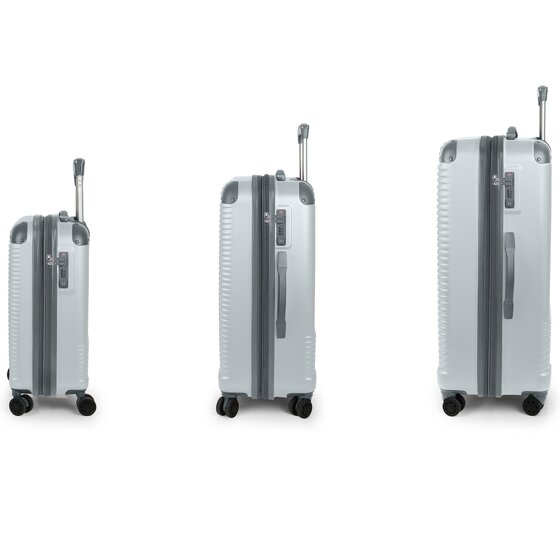 Gabol Balance XP 4 roues Set de valises 3 pièces avec soufflet d'extension