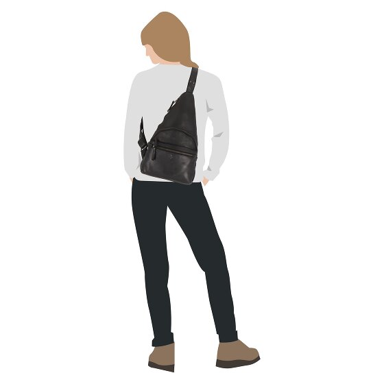 Harbour 2nd Anchor Love Merlin Sac à bandoulière Cuir 23 cm