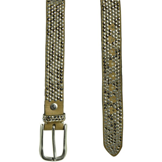b.belt Ceinture à rivets en cuir 95 cm