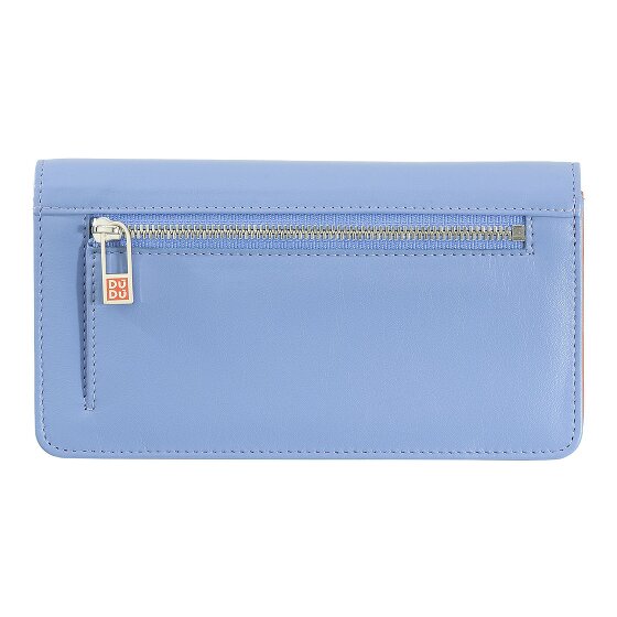 DuDu Canarie Porte-monnaie Protection RFID Cuir véritable 17.5 cm