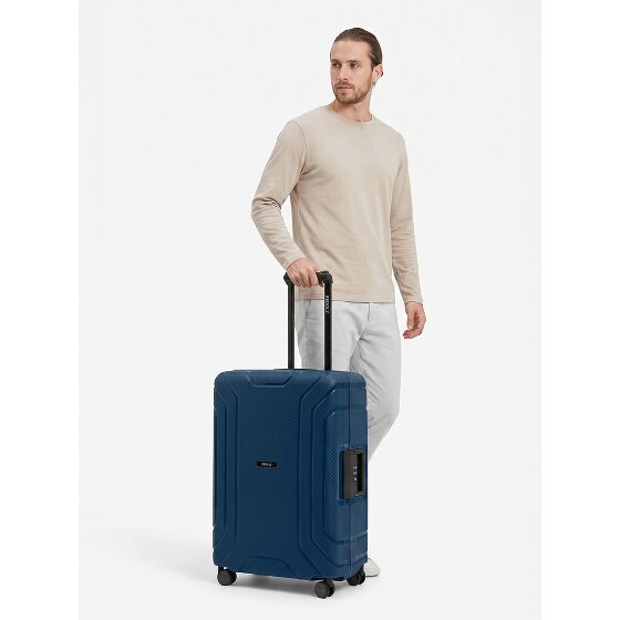 Redolz Essentials 15 trolley à 4 roulettes 65 cm avec fermeture à trois points