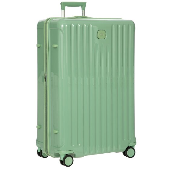 Bric's Positano 4 roulettes Trolley 78 cm avec soufflet d'extension