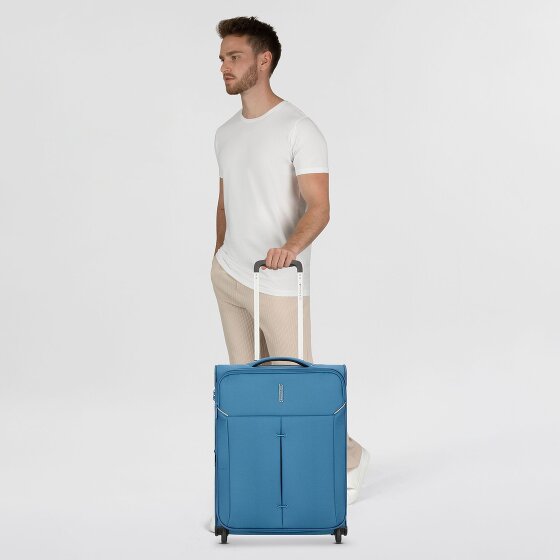 Roncato Ironik 2.0 4 roulettes Trolley de cabine 55 cm avec soufflet d'extension