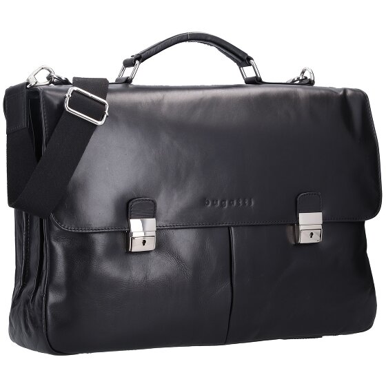 bugatti Romano Attaché-case Cuir véritable 44 cm Compartiment ordinateur