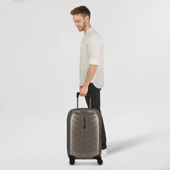 Samsonite Attrix 4 roulettes Trolley de cabine 55 cm avec soufflet d'extension