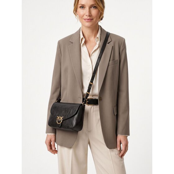 PINKO Love Satchel Classic Sac à bandoulière Cuir véritable 27 cm