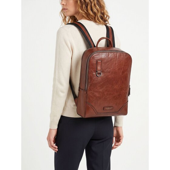 The Bridge Matteo Daypack Cuir véritable 38 cm Compartiment ordinateur