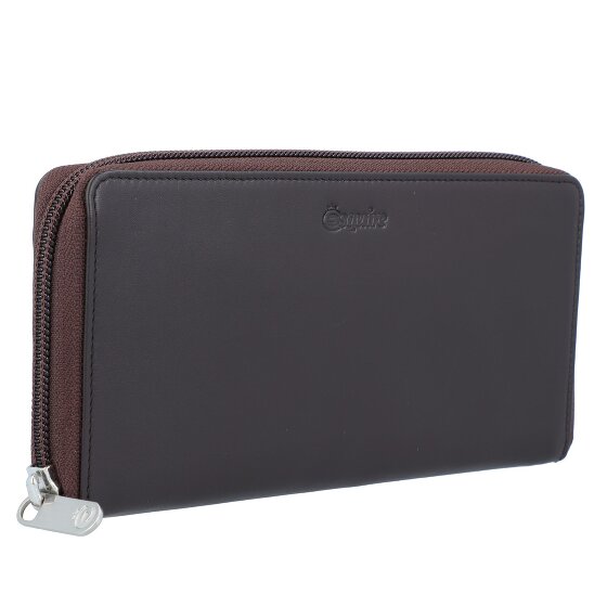 Esquire New Silk Porte-monnaie en cuir 19 cm