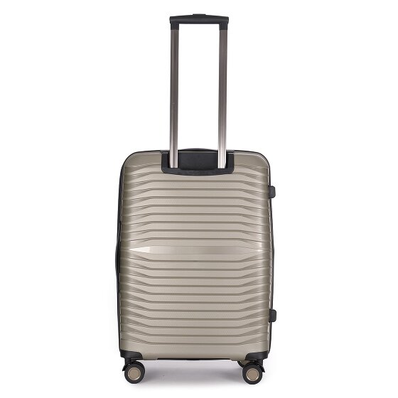 Stratic Bright+ 4 roues valise cabine M 66 cm avec soufflet d'extension