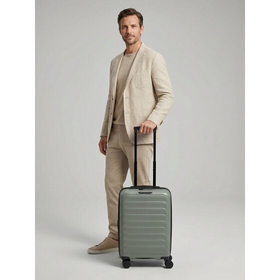 d&n Toronto 4 roues Valise cabine S 54 cm avec soufflet d'extension