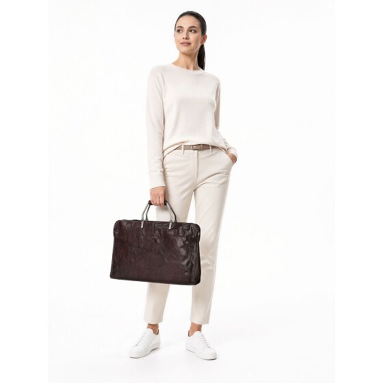 Campomaggi Giuditta Attaché-case Cuir véritable 40 cm