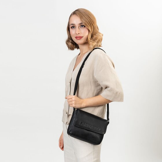 Farmhood Memphis Sac à bandoulière Cuir véritable 22 cm