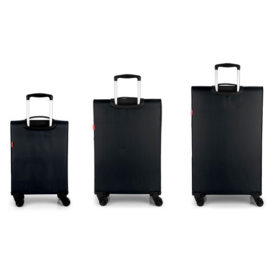 Gabol Cloud 4 roulettes Set de valises 3 pièces avec soufflet d'extension