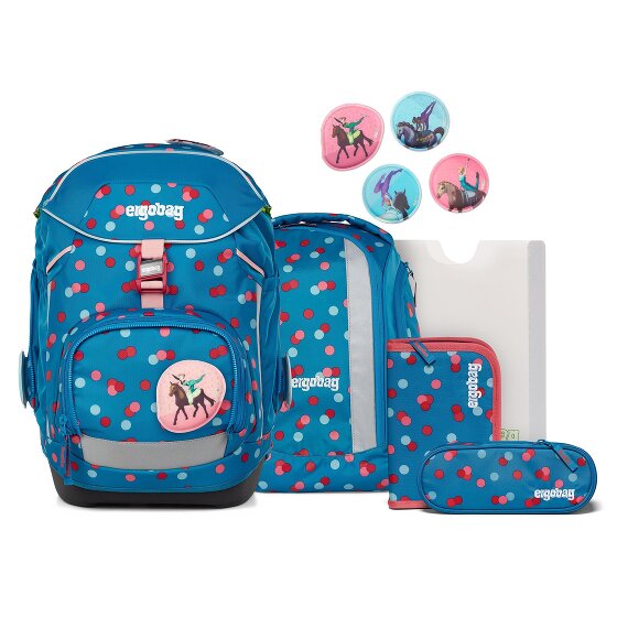 Ergobag Pack Cartable 6 pcs. incl. set Klettie