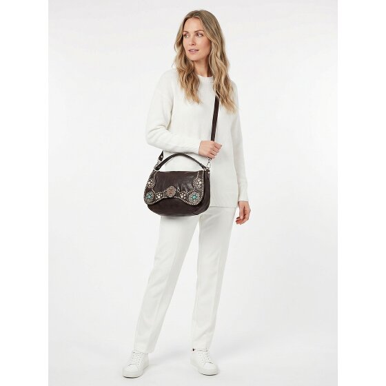 Campomaggi Adele Sac à bandoulière Cuir véritable 29 cm