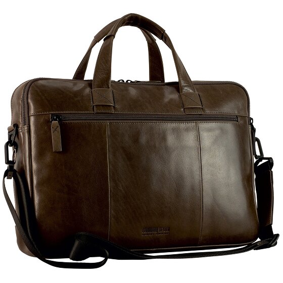 Leonhard Heyden Porto Attaché-case Cuir véritable 39 cm