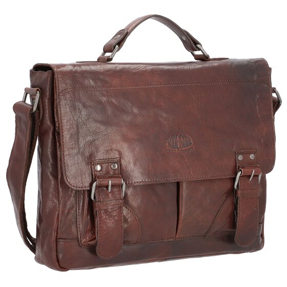 Pride and Soul Baggie Porte-documents en cuir 35 cm Compartiment pour ordinateur portable