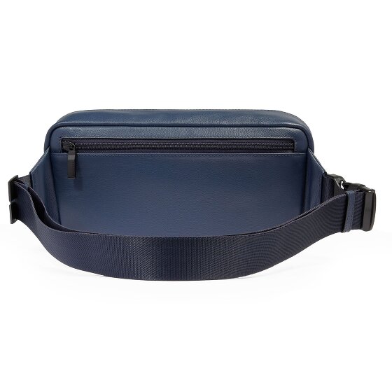 Piquadro Russel Sac banane Cuir véritable 28 cm